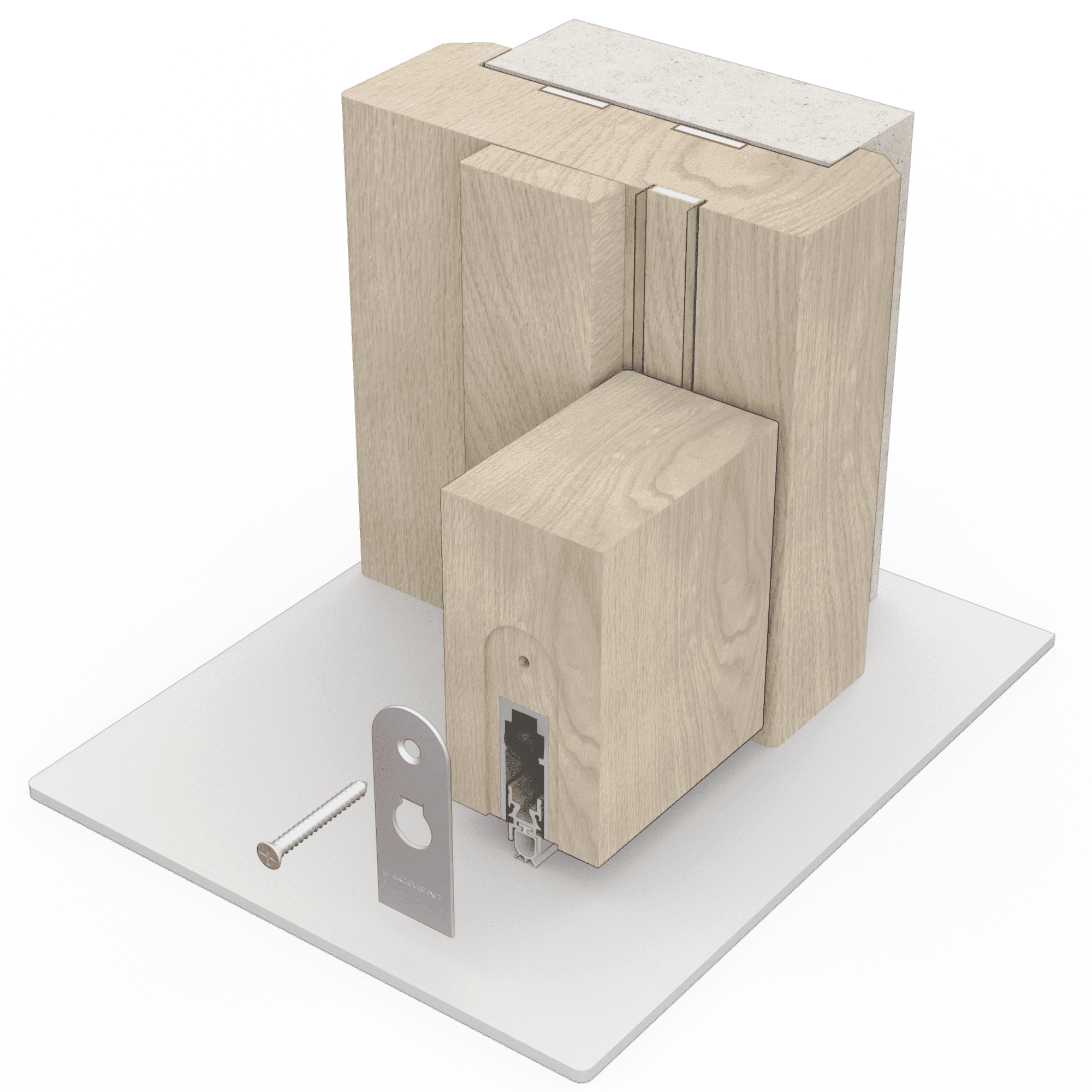 Lorient Finesse™ LP1504 Fire, Smoke & Acoustic Seal - 15 x 4mm - 2.1m - Image 7