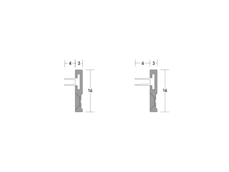 Lorient LAS7004 Acoustic & Smoke Seal - 4mm - 2.1m - Image 2