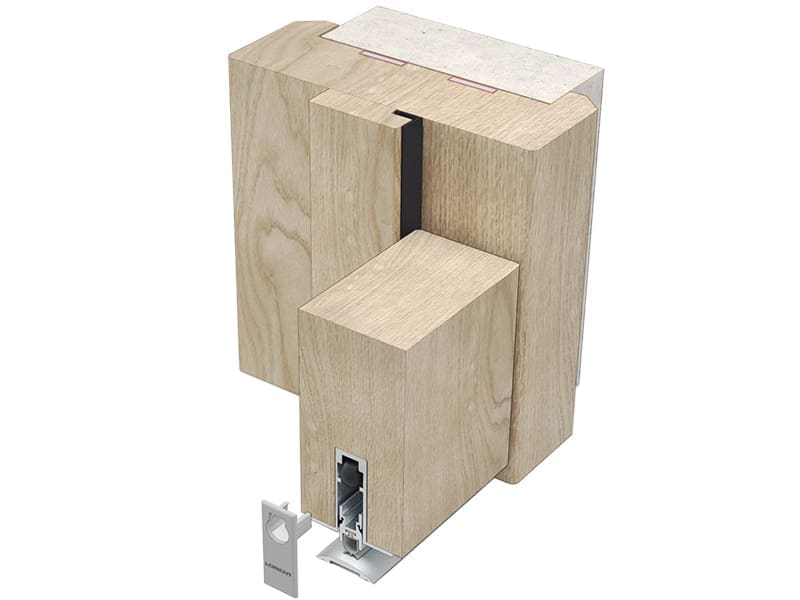 Lorient LAS1206K Batwing®-on-a-Stick Acoustic & Smoke Seal - 10 x 6mm - 2.1m - Image 2