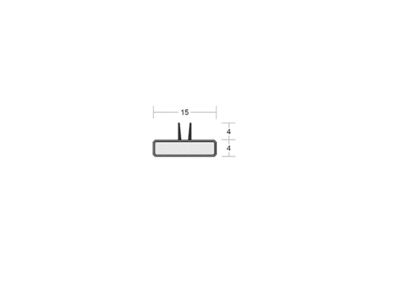 Lorient LP1504TS Twin Seal 15 x 4mm - 2.1m (4mm Fin) - Image 5
