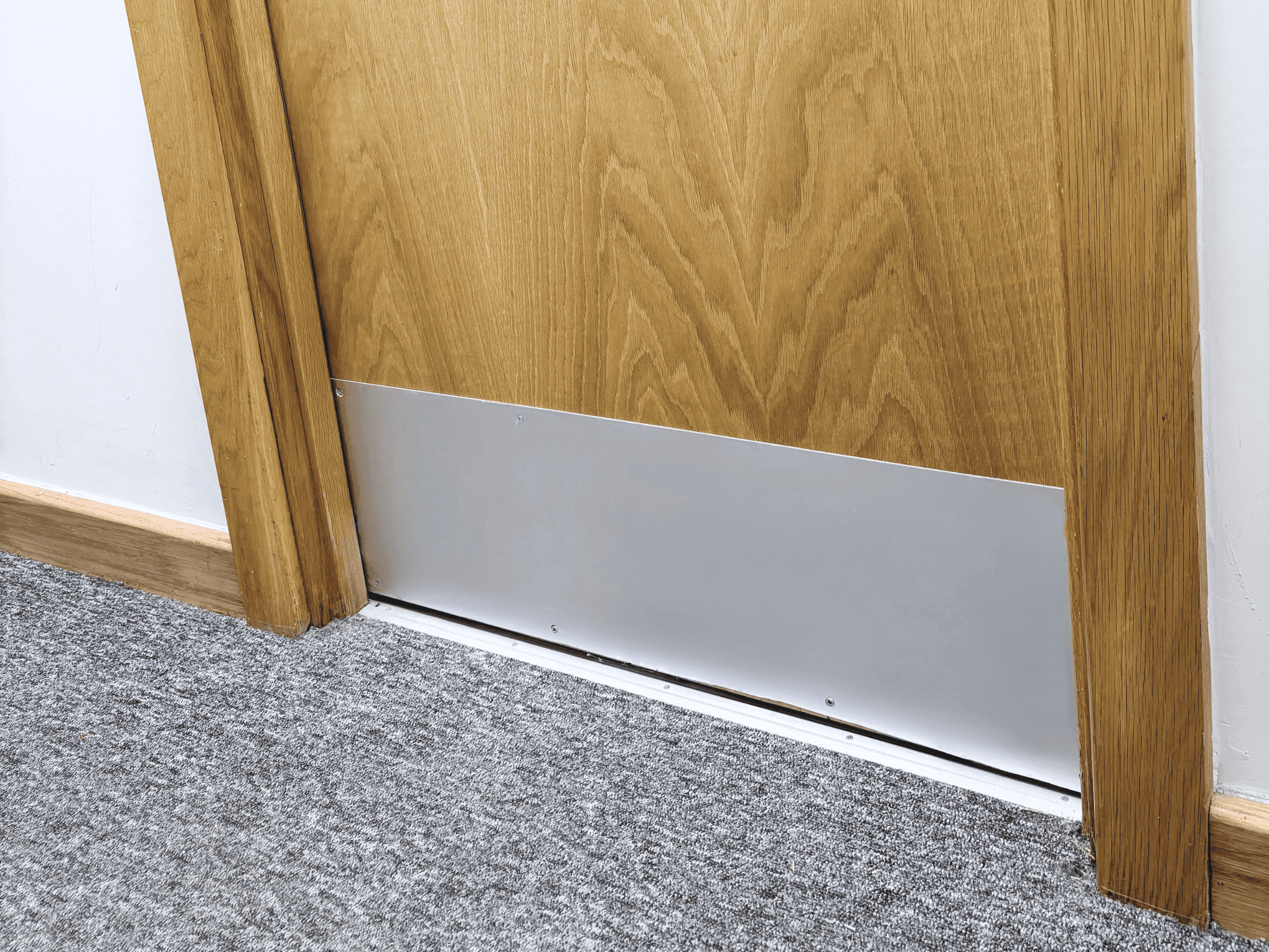 FAS Kick Plate (Square corners - Satin Stainless Steel