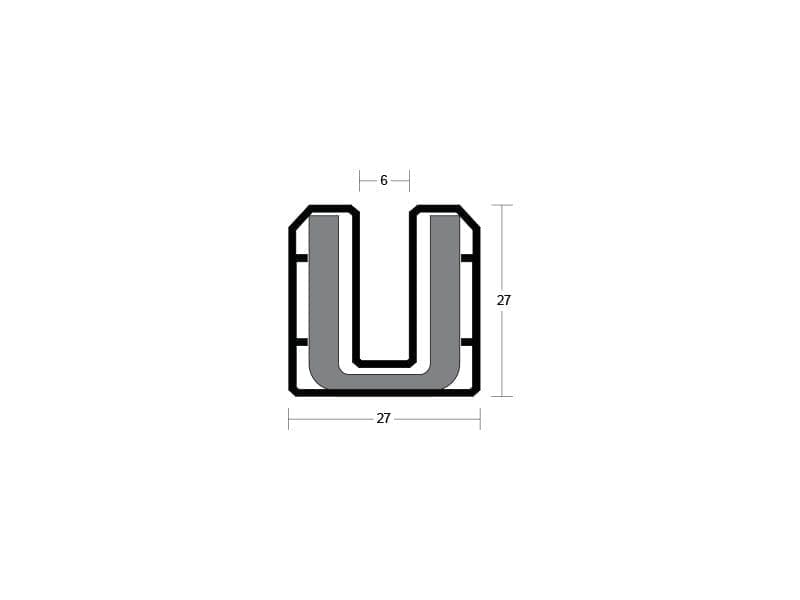 Lorient System 90 PLUS Glazing Channel - Image 7