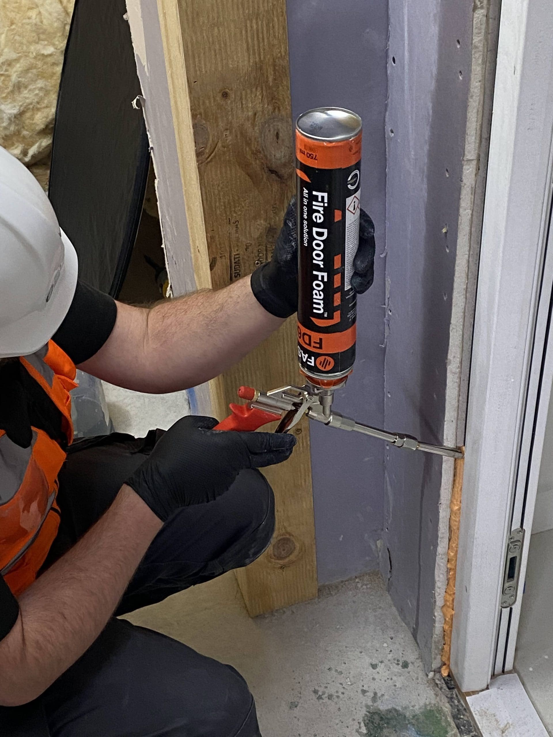 FAS Foam applicator gun demonstration